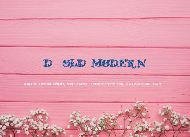 D_OLD MODERN example
